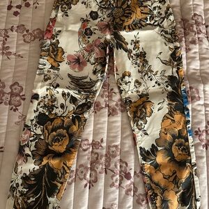 Desigual Multicolor Floral Pants